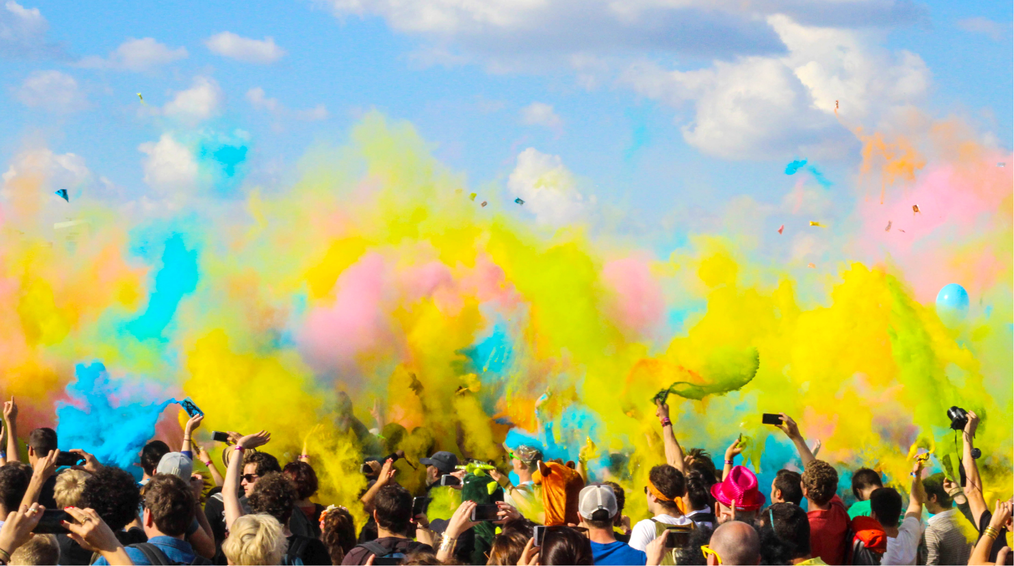 世界一カラフルなお祭り<br>ホーリー(Holi)